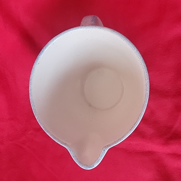 Teamson Country Heart Spongeware Mixing Bowl With Spout & Handle - Picture 3 of 7